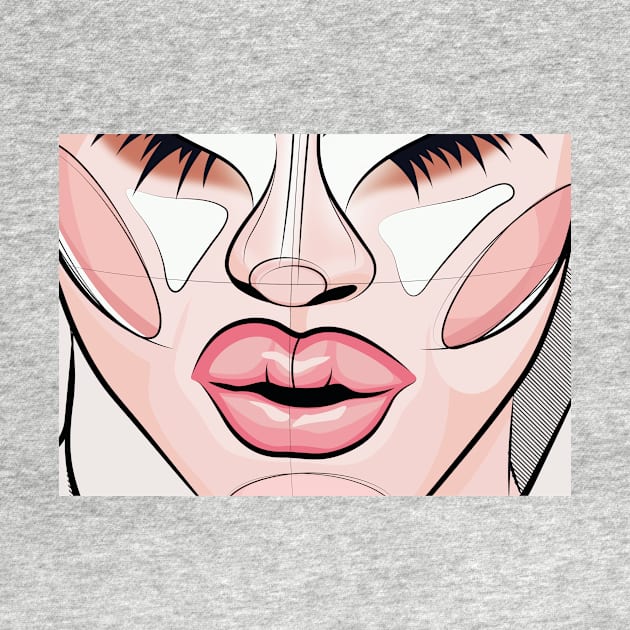 Drag Queen Face Mask by jlwilliamsss